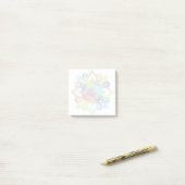 Pastel Mandala Post-It Notes (Op bureau)