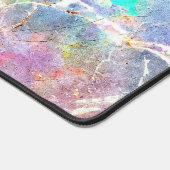 Pastel Marbre Violet Opal Monogramme Fille mignonn (Coin)