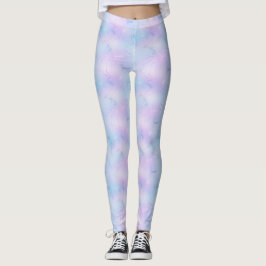  pastel marmeren lavendel hemelsblauw roze leggings