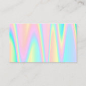 pastel merci carte de visite (Dos)