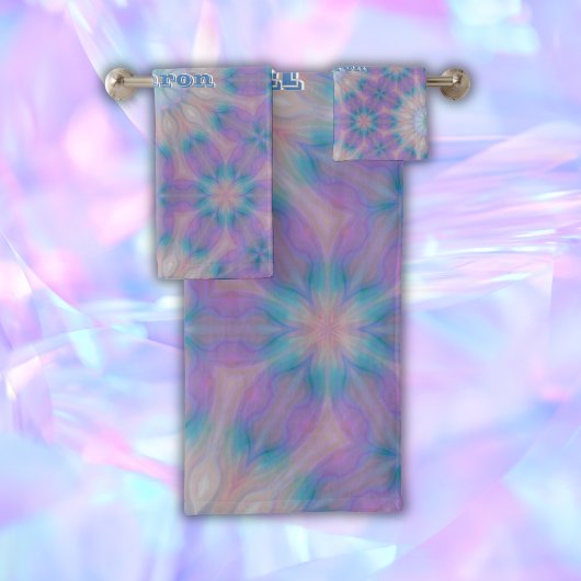 Pastel Mère de Perle Nom du Motif Monogramme |