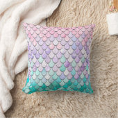 Pastel Mermaid Pillow Kussen (Deken)