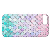 Pastel Mermaid Scales iphone, ipad case (Achterkant (Horizontaal))