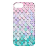 Pastel Mermaid Scales iphone, ipad case (Achterkant)