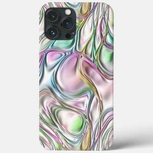 Pastel met Abstracte stijlvolle vormgeving Case-Mate iPhone Case (Achterkant)