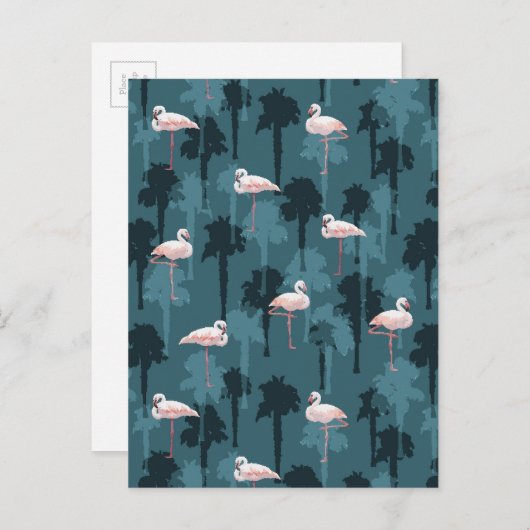 Pastel met Blauwgroen ontsteking Briefkaart (Voorkant / Achterkant)