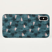 Pastel met Blauwgroen ontsteking Case-Mate iPhone Case (Achterkant (horizontaal))