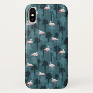 Pastel met Blauwgroen ontsteking iPhone X Hoesje