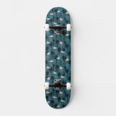 Pastel met Blauwgroen ontsteking Skateboard (Voorkant)