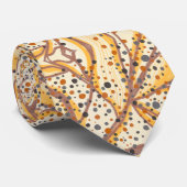 Pastel met Vlekken Stropdas (Opgerold)