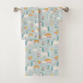 Pastel mignon Rainbow Unicorn Motif (En situation)