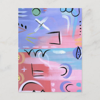 Pastel Mind Set Briefkaart