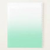 Pastel Mint et ombre blanc (Dos)