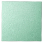 Pastel Mint Green Trendy Colors Tegeltje (Voorkant)