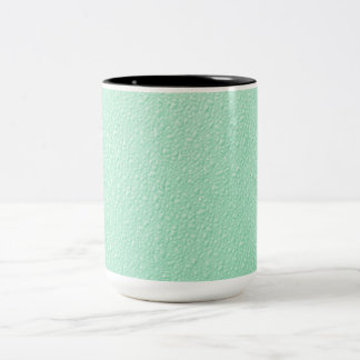 Pastel Mint Green Trendy Colors Tweekleurige Koffiemok