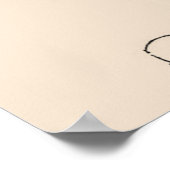 Pastel Mint  Zeemeermin afdrukken Poster (Hoek)