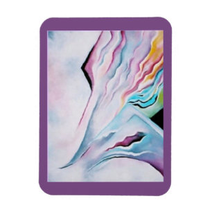 pastel Modern Art Kitchen Magnet Magneet