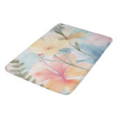 PASTEL MODERNE KUNSTBLOEMEN BADMAT (Gekanteld)