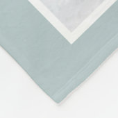 Pastel Monogram | Acht foto-verzamelnaam Fleece Deken (Hoek)