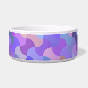 pastel mosaic cat food bowl voerbakje