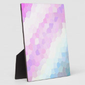 Pastel Mosaic Fotoplaat (Zijkant)