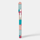 Pastel Motif géométrique - Apple iPhone 16 Coque (Verso / Gauche)
