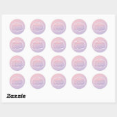 Pastel Motiverende Sticker (Vel)