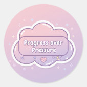 Pastel Motiverende Sticker (Voorkant)