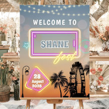 Pastel Music Festival Boho Concert Affiche de bien