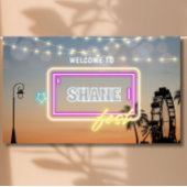 Pastel Music Festival Concert Boho Verjaardag Spandoek