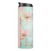 Pastel Naam toevoegen Aangepaste Gift Thermosbeker (Geroteerd rechts)