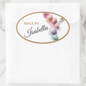 Pastel Nail Poolse Salon Sticker (Tas)