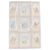 Pastel Nativity Scenes Medium Cadeauzakje (Voorkant)