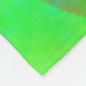 Pastel Neon Rainbow Gradient Art Fleece Deken (Hoek)