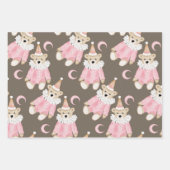 Pastel Notenkraker Ballet Inpakpapier Vel (Voorkant 2)