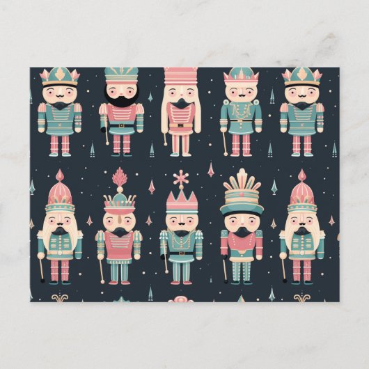 Pastel Notenkraker Briefkaart (Voorkant)
