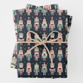 Pastel Notenkraker Inpakpapier Vel (In situ)