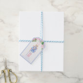 Pastel Notenkraker Kerst Gepersonaliseerde Gift La Cadeaulabel (Met Touw)