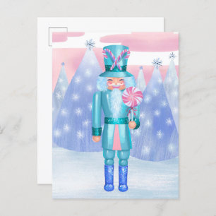 Pastel Notenkraker Snoep King Briefkaart