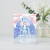 Pastel Notenkraker Winter King Briefkaart (Staand voorkant)