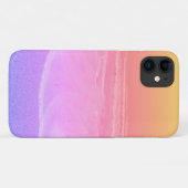Pastel Ocean Waves Beach iPhone 11 Coque (Dos (Horizontal))