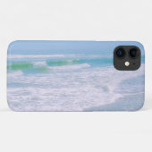 Pastel Ocean Waves Beach iPhone 11 Coque (Dos (Horizontal))
