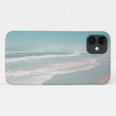 Pastel Ocean Waves Beach iPhone 11 Coque (Dos (Horizontal))