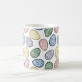 Pastel Oeufs de Pâques Café Mug (Centre)
