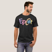 Pastel Old Epcot Logo T-shirt (Voorkant volledig)