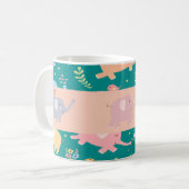 Pastel Olifant Mok (Voorkant links)