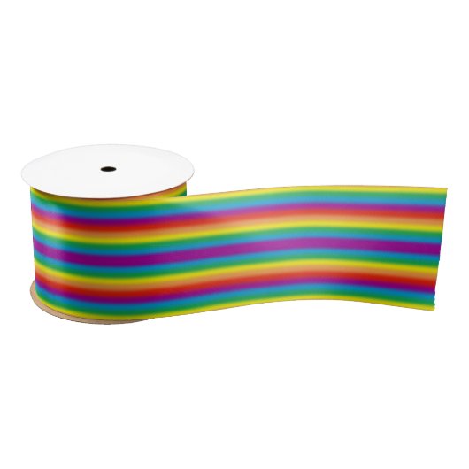 Pastel Ombre Gay LGBT Pride Rainbow Flag Lint (Spoel)