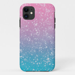 Pastel Ombre Glitter iPhone 11 Hoesje