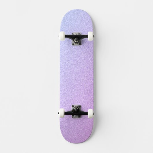 Pastel Ombre Glitter Skateboard (Voorkant)
