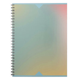 Pastel Ombre Notitieboek Zachte Gradiënt Dagboek V